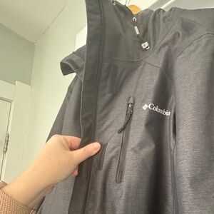 Columbia Charcoal Softshell Jacket